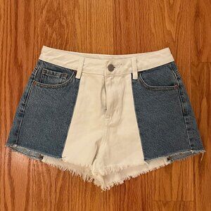 PacSun 2-toned Denim Shorts